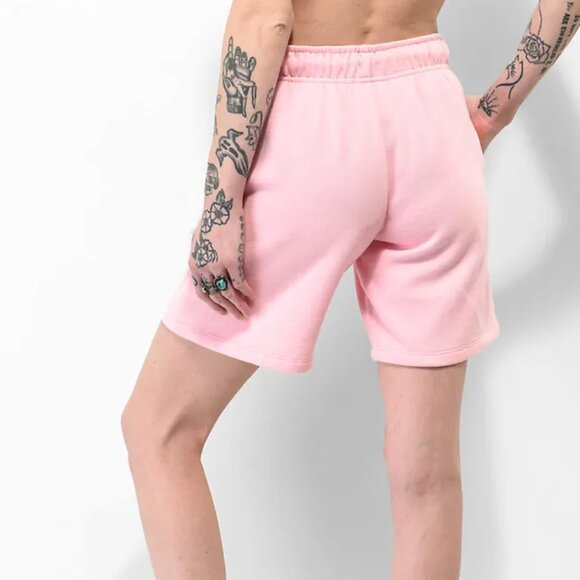 NWOT Broken Promises Pink Graphic Boyfriend Shorts (Size M) - Picture 5 of 5